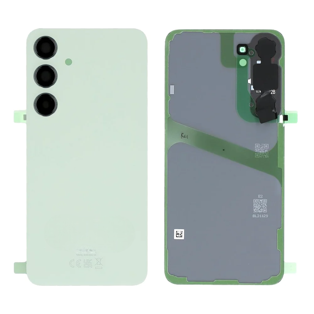 Rear Glass Battery Back Cover with Camera Lens For Samsung Galaxy S24 Plus Jade Green